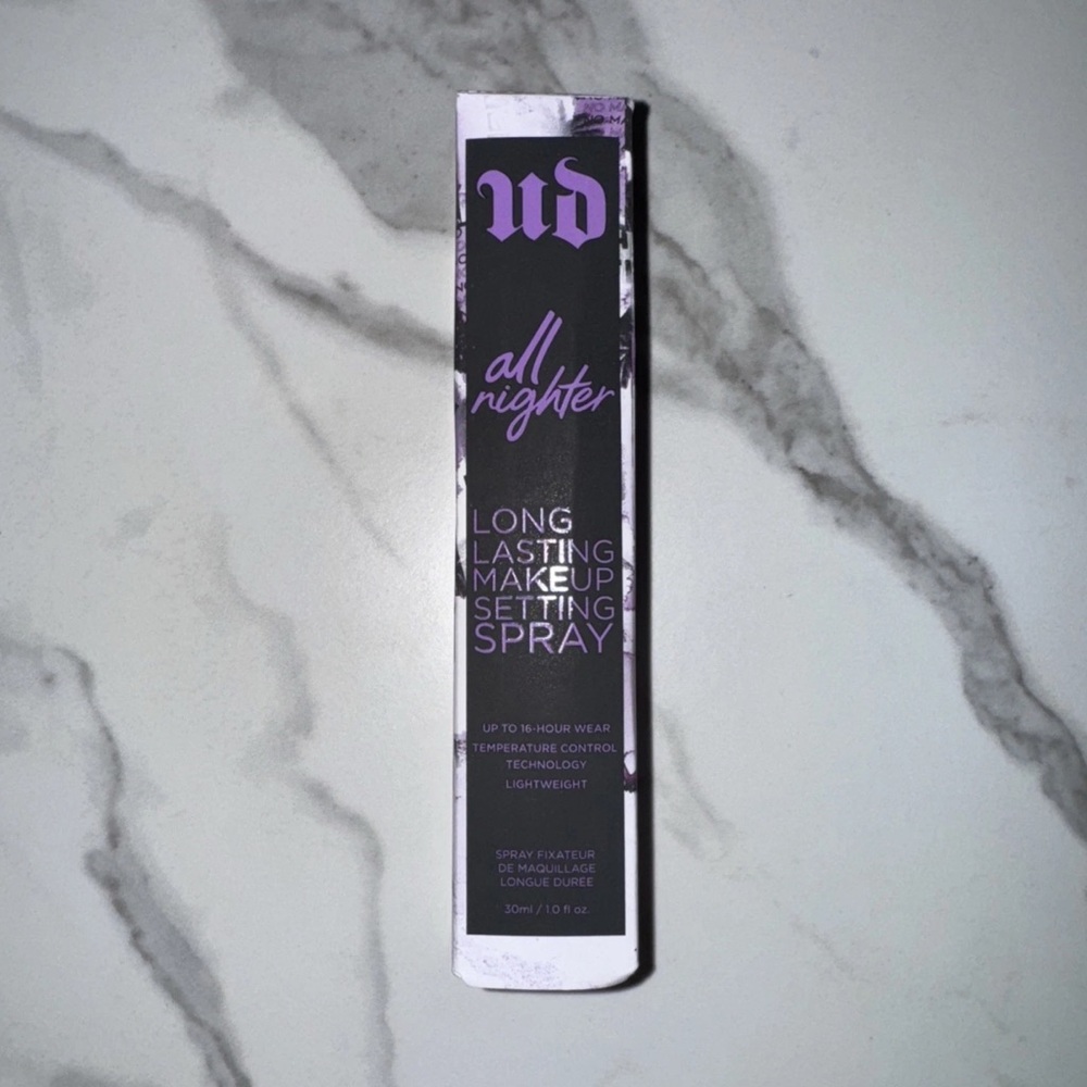 Urban Decay Travel Size All Nighter Long Lasting Setting Spray,1 fl oz. NEW ‼️